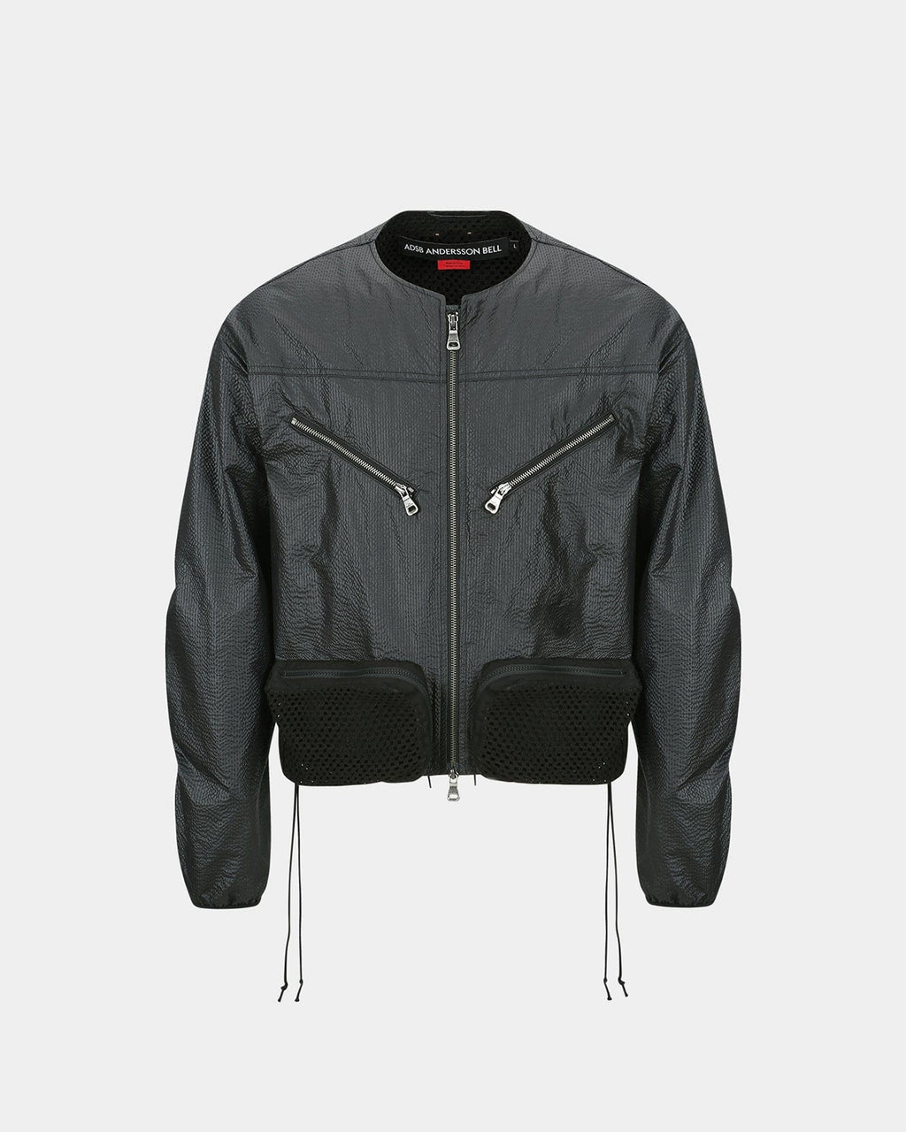 CONVEX COLLARLESS JACKET awa696m(BLACK) – Andersson Bell