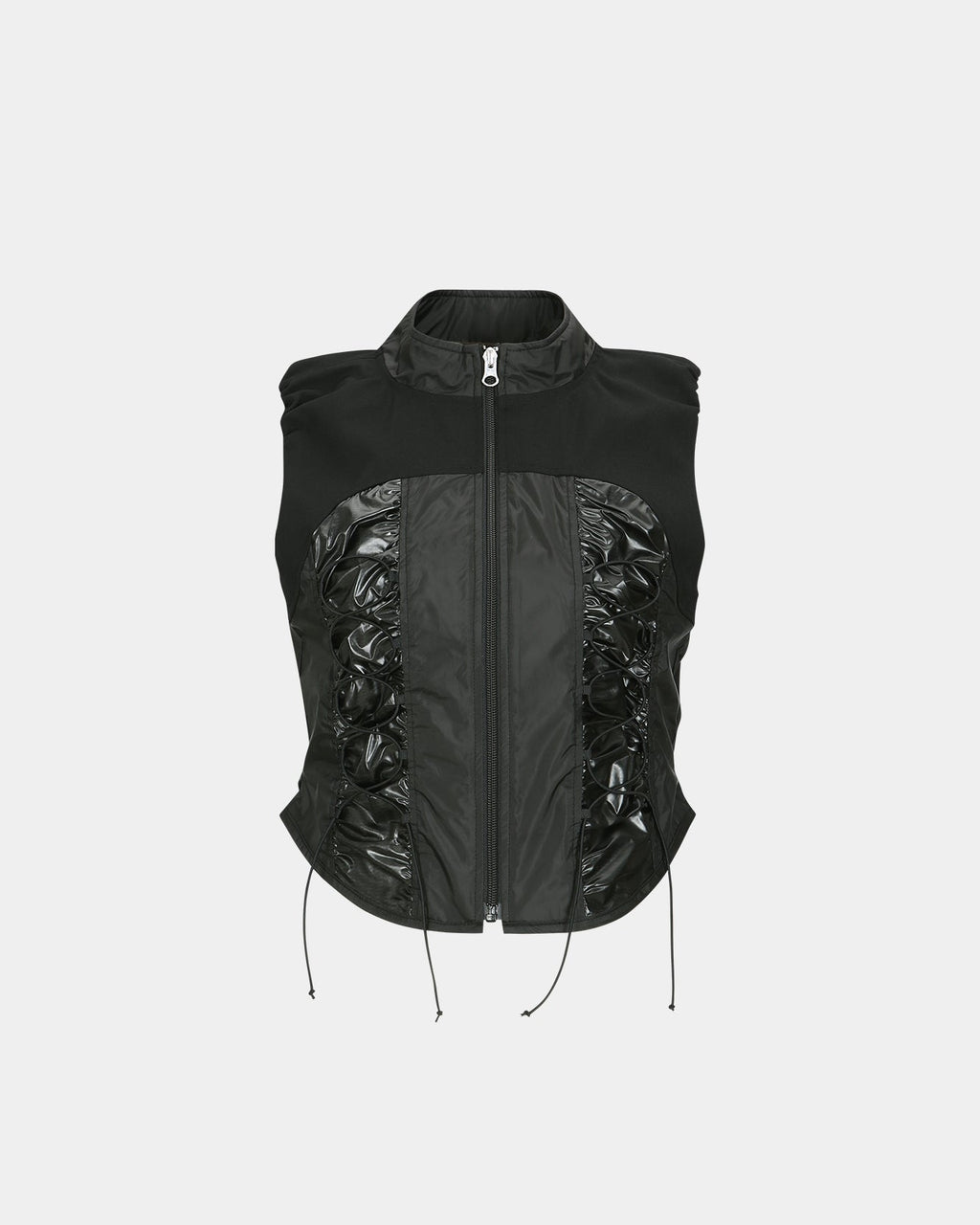 ベスト/ジレ L'Appartement Lace Vest GIA LACE-UP VEST awa667w(BLACK) – Andersson Bell
