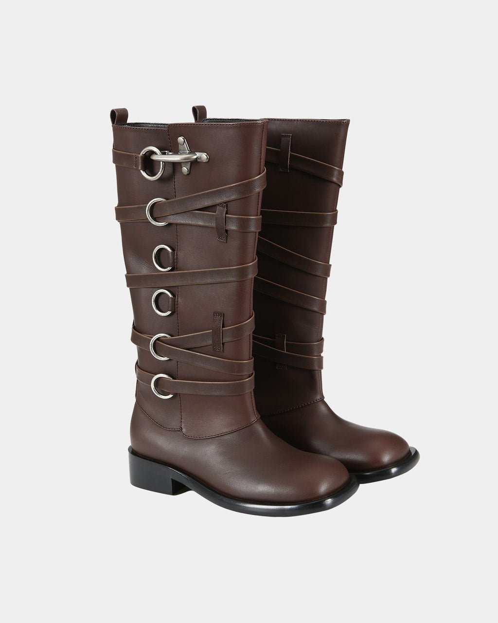 9/29 Scheduled Delivery] HARNESS BOOTS aaa389w(BROWN) – Andersson Bell