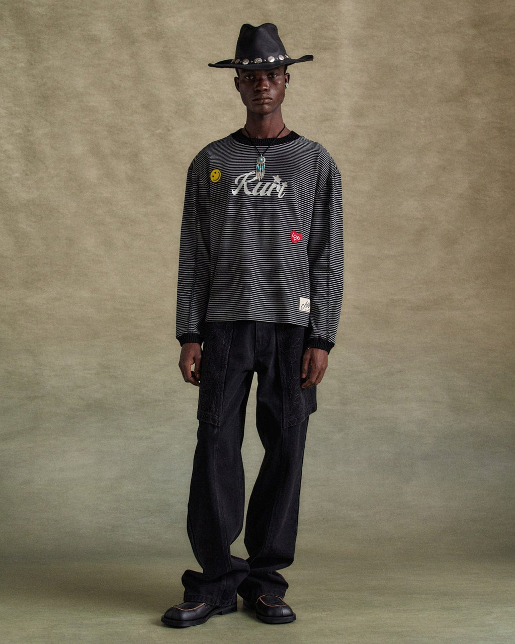 【ANDERSSON BELL】 KURT STRIPE L/S T-SHIRTS atb1247m(ECRU) KURT STRIPE L/S T-SHIRTS atb1247m(ECRU) – Andersson Bell
