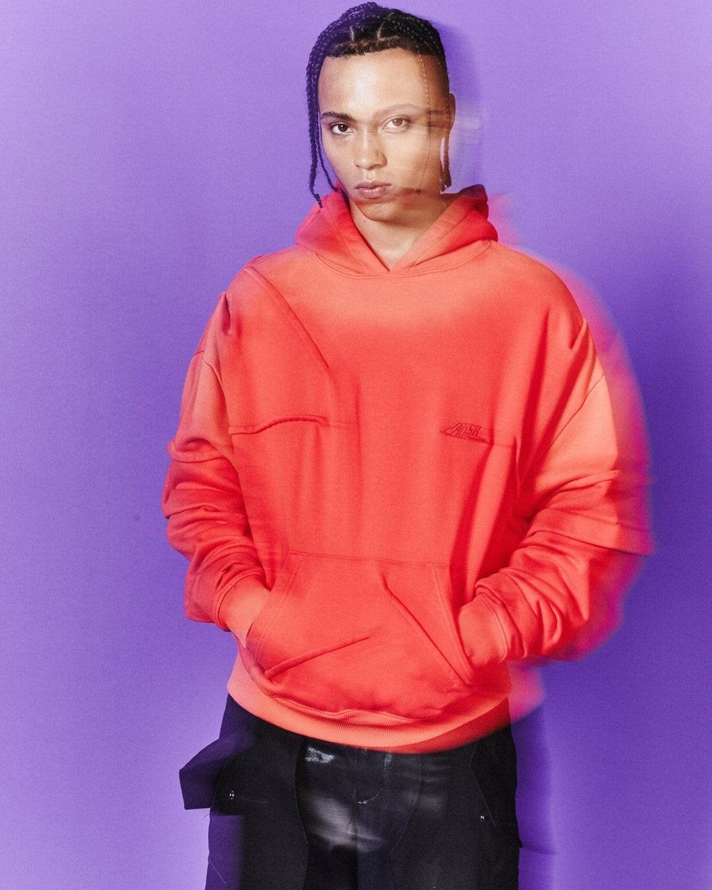 ★ANDERSSON BELL★ Madro gradient hoodie atb1080mCHARCOAL A2 MUSINSA | ANDERSSON BELL Madro gradient hoodie atb1080m(BLACK)