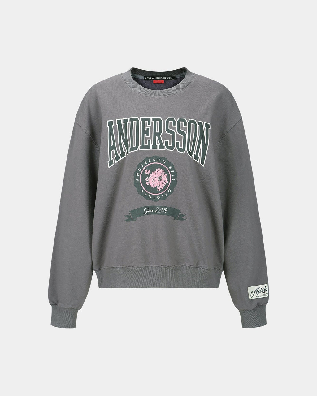ADSB COLLEGE LOGO SWEATSHIRTS atb1301w(CHARCOAL) – Andersson Bell