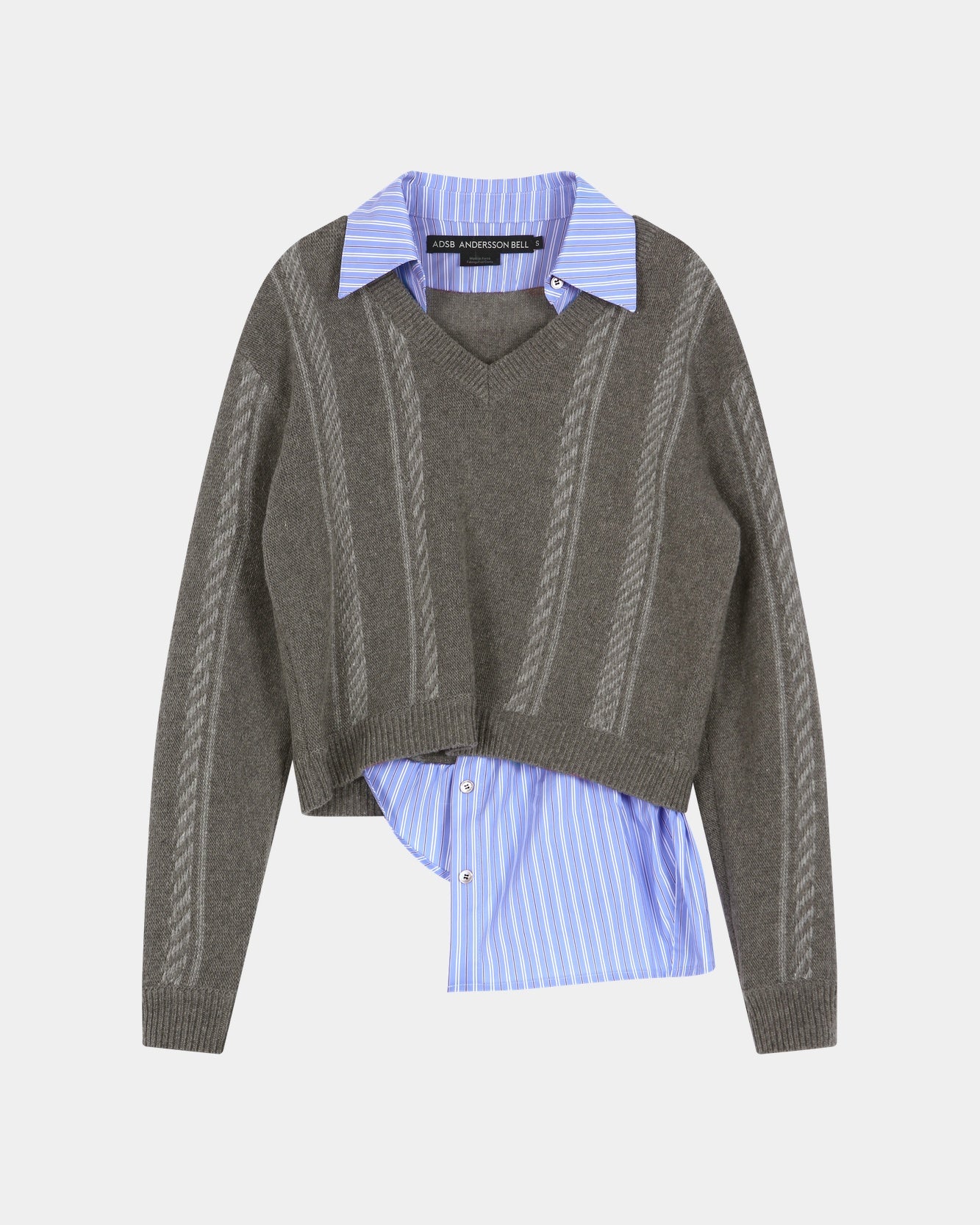 andersson bell 半袖ニット 新品】ANDERSSON BELL ダメージ加工 半袖ニットトップス - メルカリ