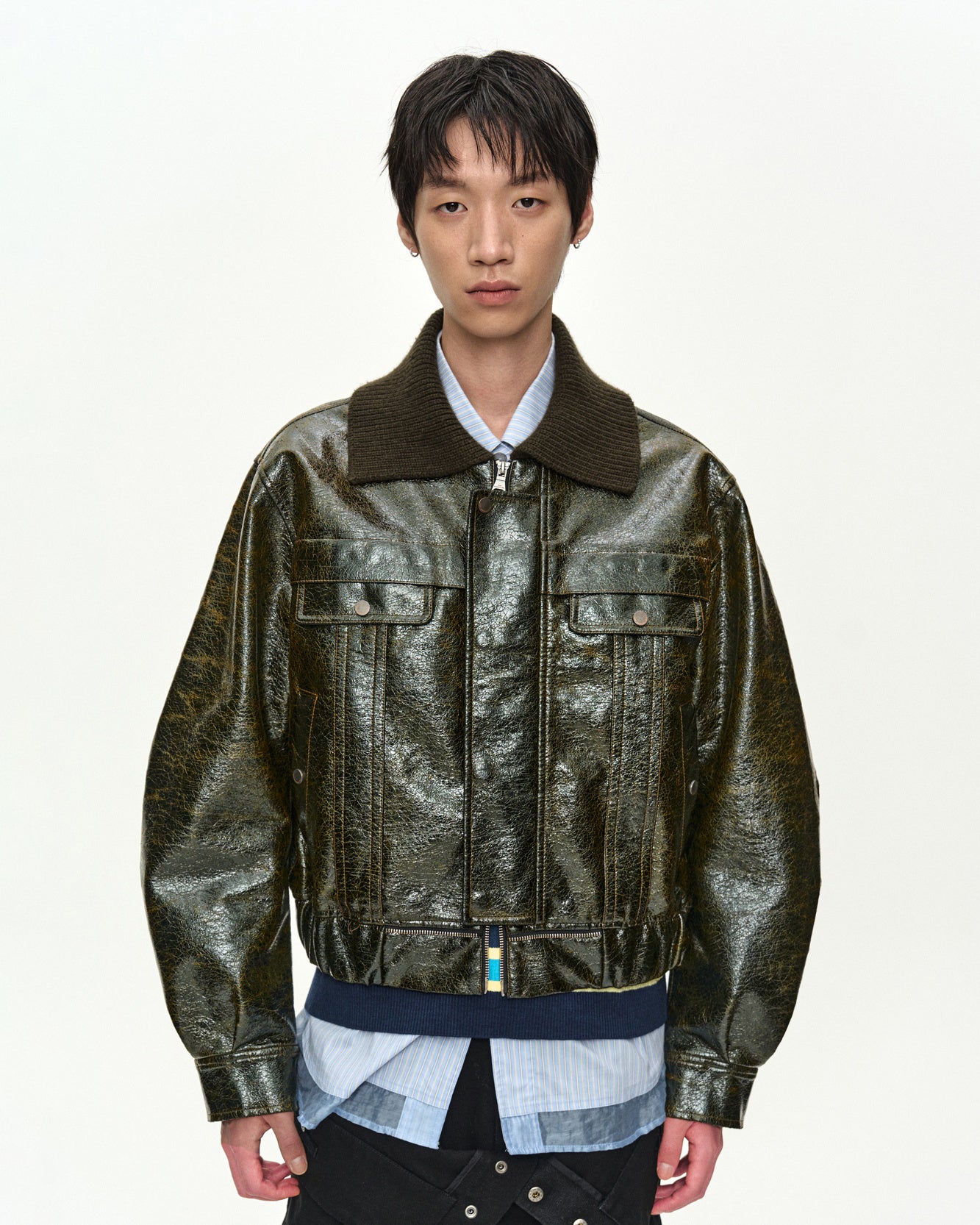 ORTEGA26 BOMBER JACKET awa739m(KHAKI) – Andersson Bell