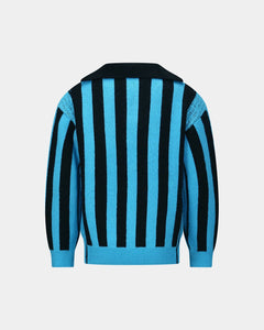 기타 ADSB HALF ZIP-UP EMBLEM SWEATER atb1370m(BLUE)