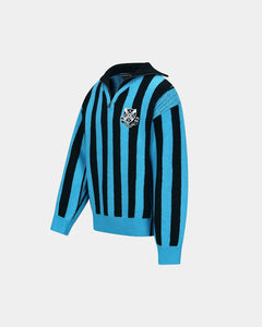 기타 ADSB HALF ZIP-UP EMBLEM SWEATER atb1370m(BLUE)