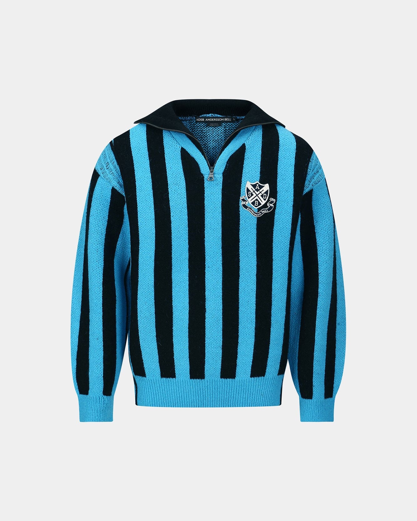 기타 ADSB HALF ZIP-UP EMBLEM SWEATER atb1370m(BLUE)
