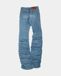 Andersson Bell 캐리오버 재촬영_(WOMEN) NEW MARTINA WESTERN BOOTS WRINKLE JEANS apa667w(WASHED BLUE)