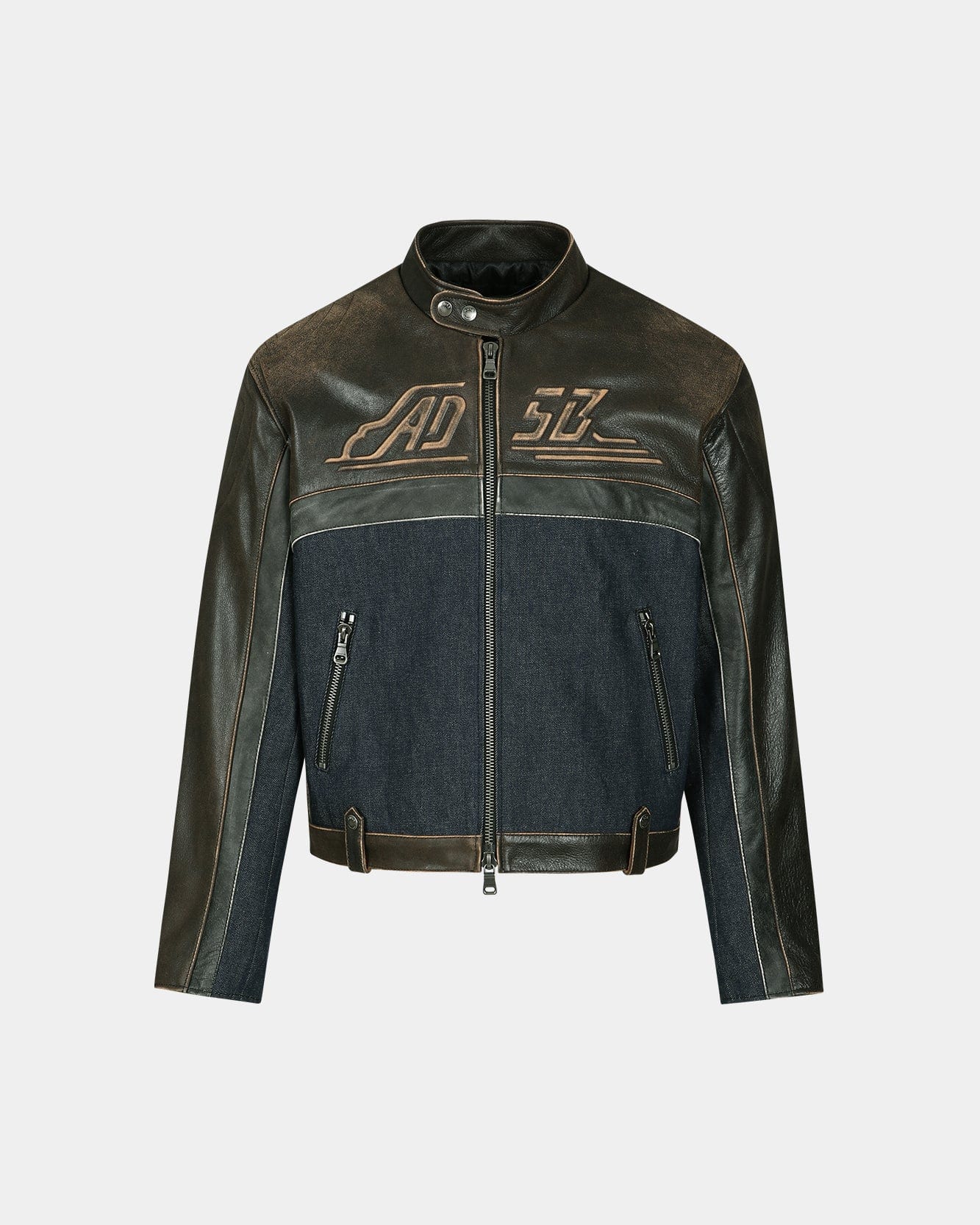 Andersson Bell 24 RACING LEATHER JACKET awa591m(BROWN)