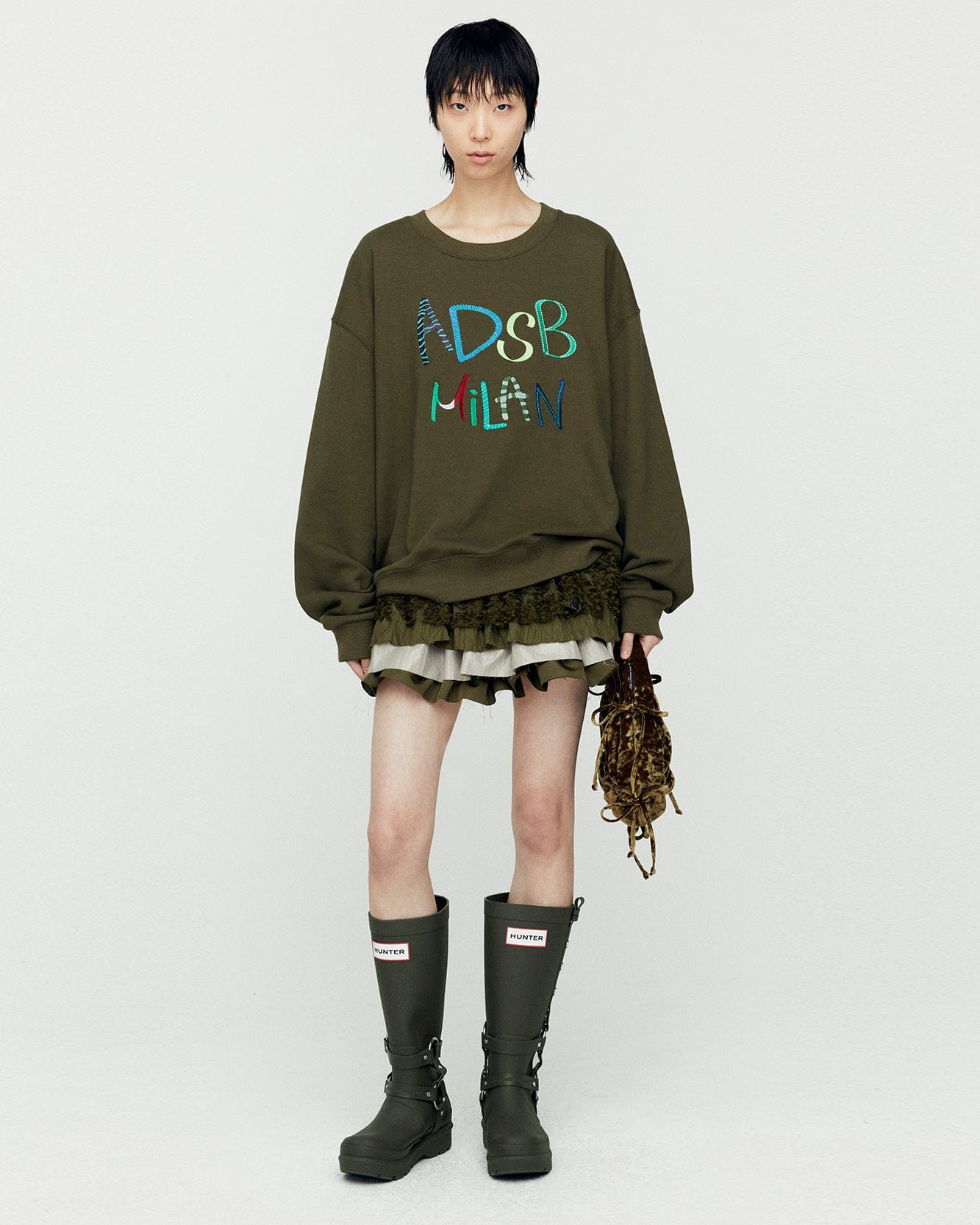 【Hunter x Andersson Bell】 Original 2.0 Tall Boots black ADSB X HUNTER ORIGINAL 2.0 TALL BOOT aaa390w(DARK OLIVE