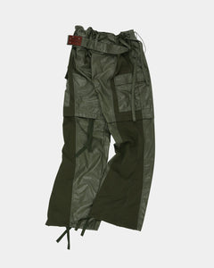 Andersson Bell ADSB X OTTOLINGER ADJUSTABLE PARACHUTE PANTS apa776w(KHAKI)