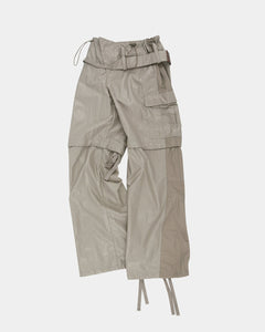 Andersson Bell ADSB X OTTOLINGER ADJUSTABLE PARACHUTE PANTS apa777w(BEIGE)