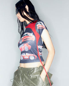 Andersson Bell ADSB X OTTOLINGER CAR PRINTED JERSEY TOP atb1212w(BLACK)