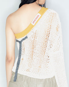 Andersson Bell ADSB X OTTOLINGER ONE SHOULDER KNIT atb1214w(IVORY)