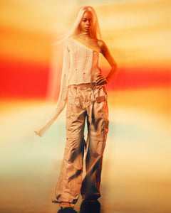 Andersson Bell ADSB X OTTOLINGER ONE SHOULDER KNIT atb1214w(IVORY)