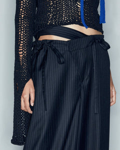 Andersson Bell ADSB X OTTOLINGER ONE SHOULDER KNIT atb1215w(BLACK)