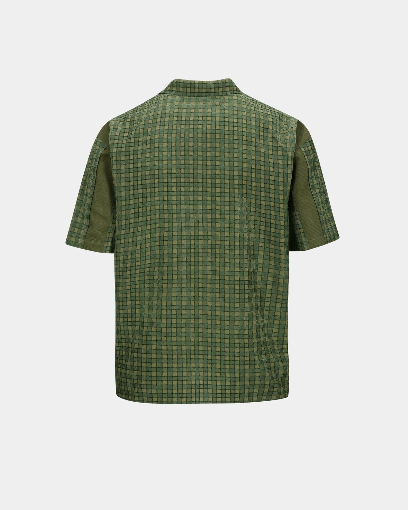 Andersson Bell APROL CHECK PANEL SHIRTS atb1058m(GREEN)