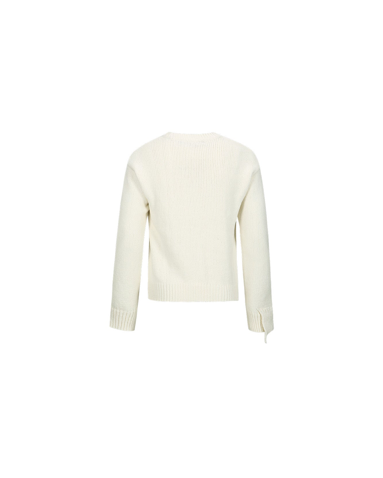 Andersson Bell ARGYLE CREW-NECK SWEATER atb1025m(ECRU)