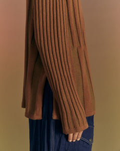 Andersson Bell BODEN TURTLE-NECK SWEATER atb1019m(BROWN)
