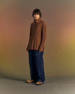 Andersson Bell BODEN TURTLE-NECK SWEATER atb1019m(BROWN)