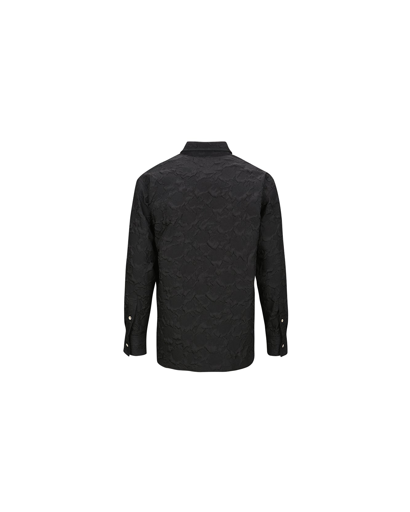 Andersson Bell BUBBLE FLOWER SHIRTS atb1024m(BLACK)