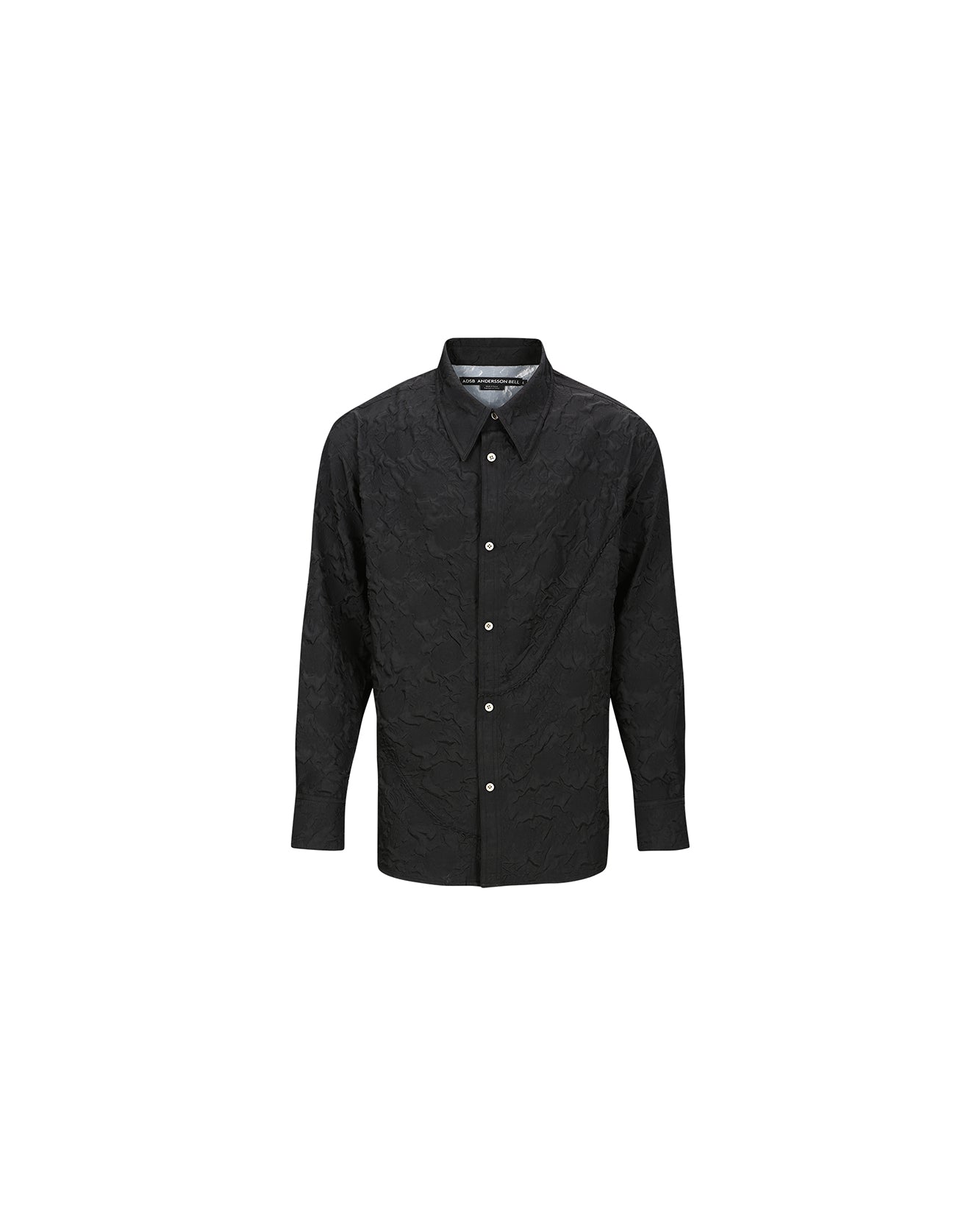 Andersson Bell BUBBLE FLOWER SHIRTS atb1024m(BLACK)