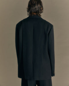 Andersson Bell CAMTTON TWILL WOOL JACKET awa573m(BLACK)