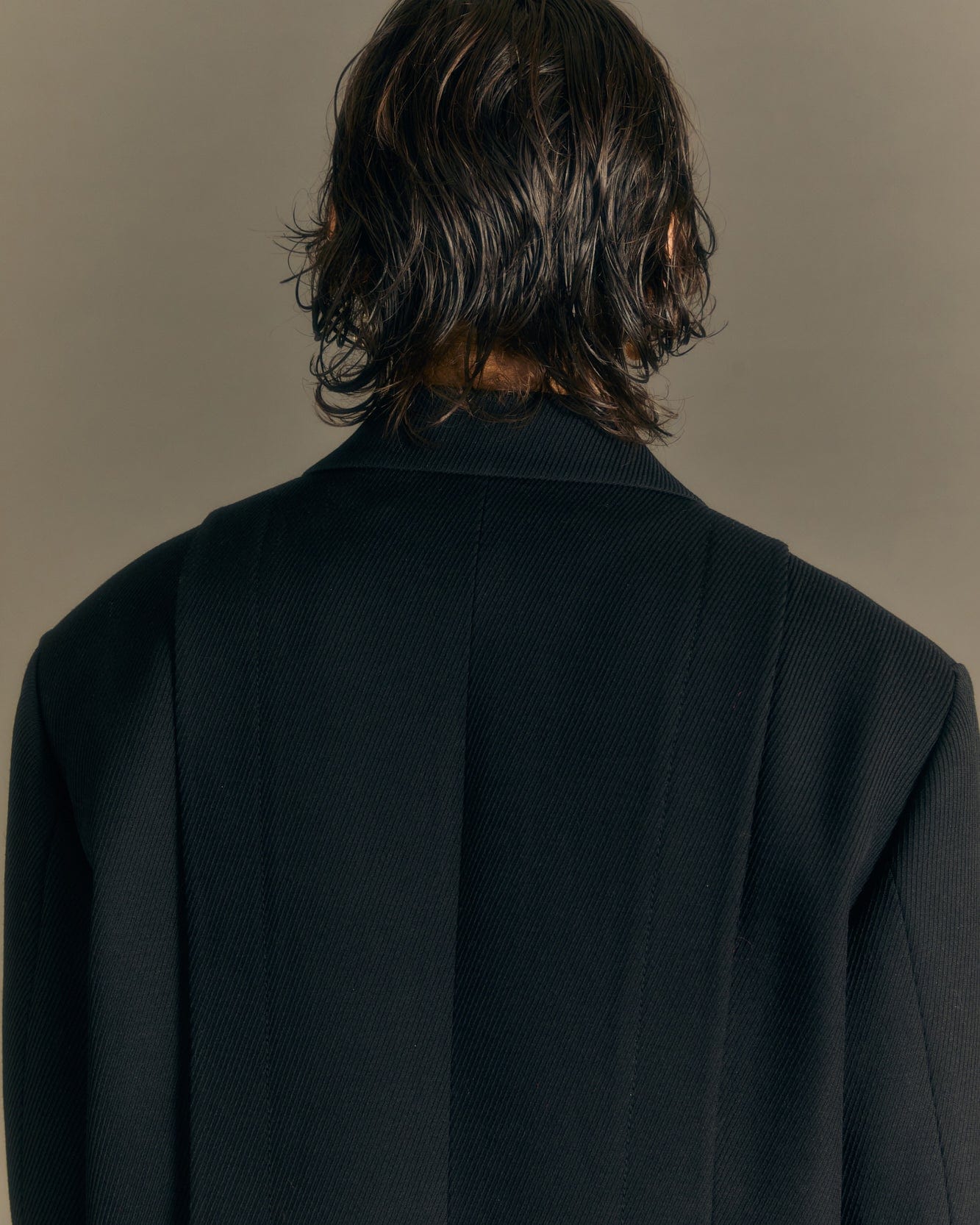 Andersson Bell CAMTTON TWILL WOOL JACKET awa573m(BLACK)