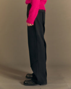Andersson Bell CAMTTON TWILL WOOL TROUSERS apa677m(BLACK)