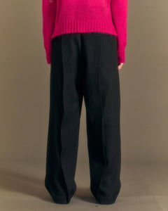 Andersson Bell CAMTTON TWILL WOOL TROUSERS apa677m(BLACK)
