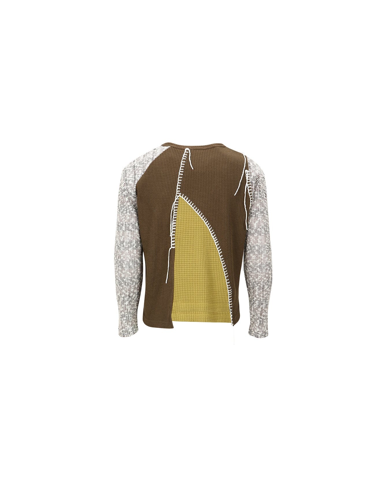 Andersson Bell CHATRE CREW-NECK SWEATER atb1014m(BROWN)