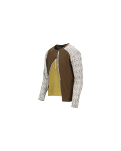 Andersson Bell CHATRE CREW-NECK SWEATER atb1014m(BROWN)