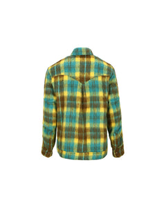 Andersson Bell CHAUNY WOOL CHECK JACKET awa568m(YELLOW/BROWN)