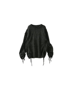 Andersson Bell COLBINE CREW-NECK SWEATER atb1015m(CHARCOAL)