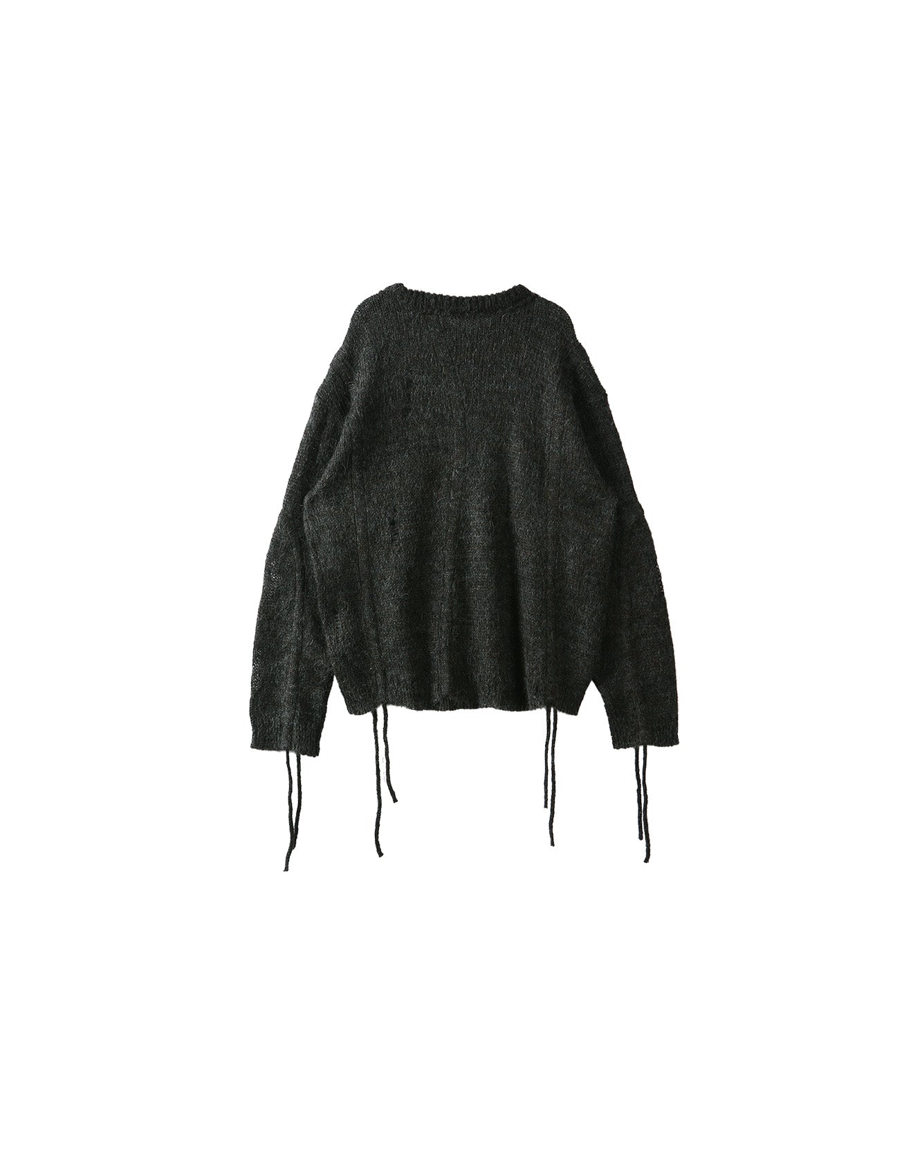 Andersson Bell COLBINE CREW-NECK SWEATER atb1015m(CHARCOAL)