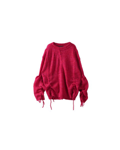 Andersson Bell COLBINE CREW-NECK SWEATER atb1015m(RED)