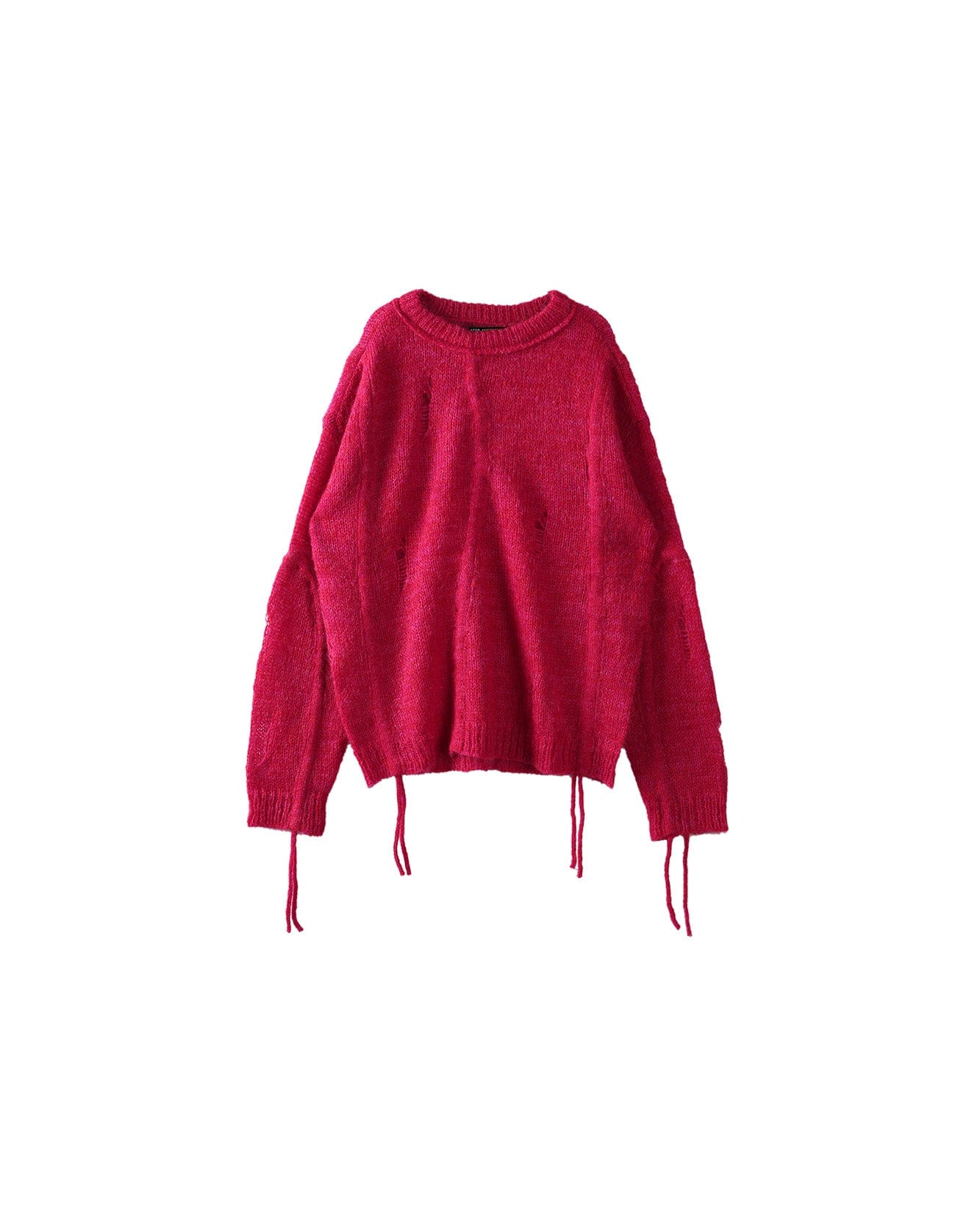 Andersson Bell COLBINE CREW-NECK SWEATER atb1015m(RED)