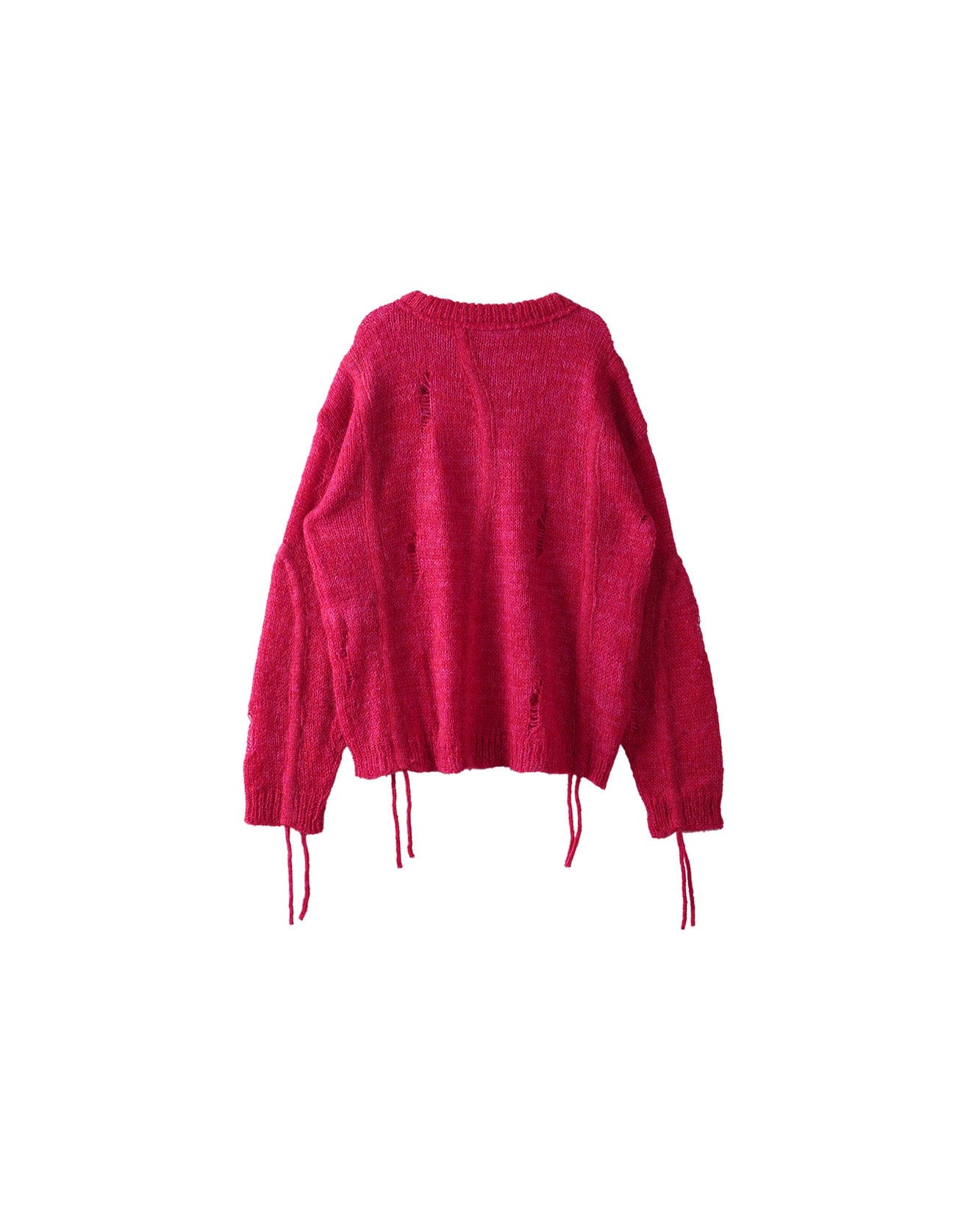 Andersson Bell COLBINE CREW-NECK SWEATER atb1015m(RED)