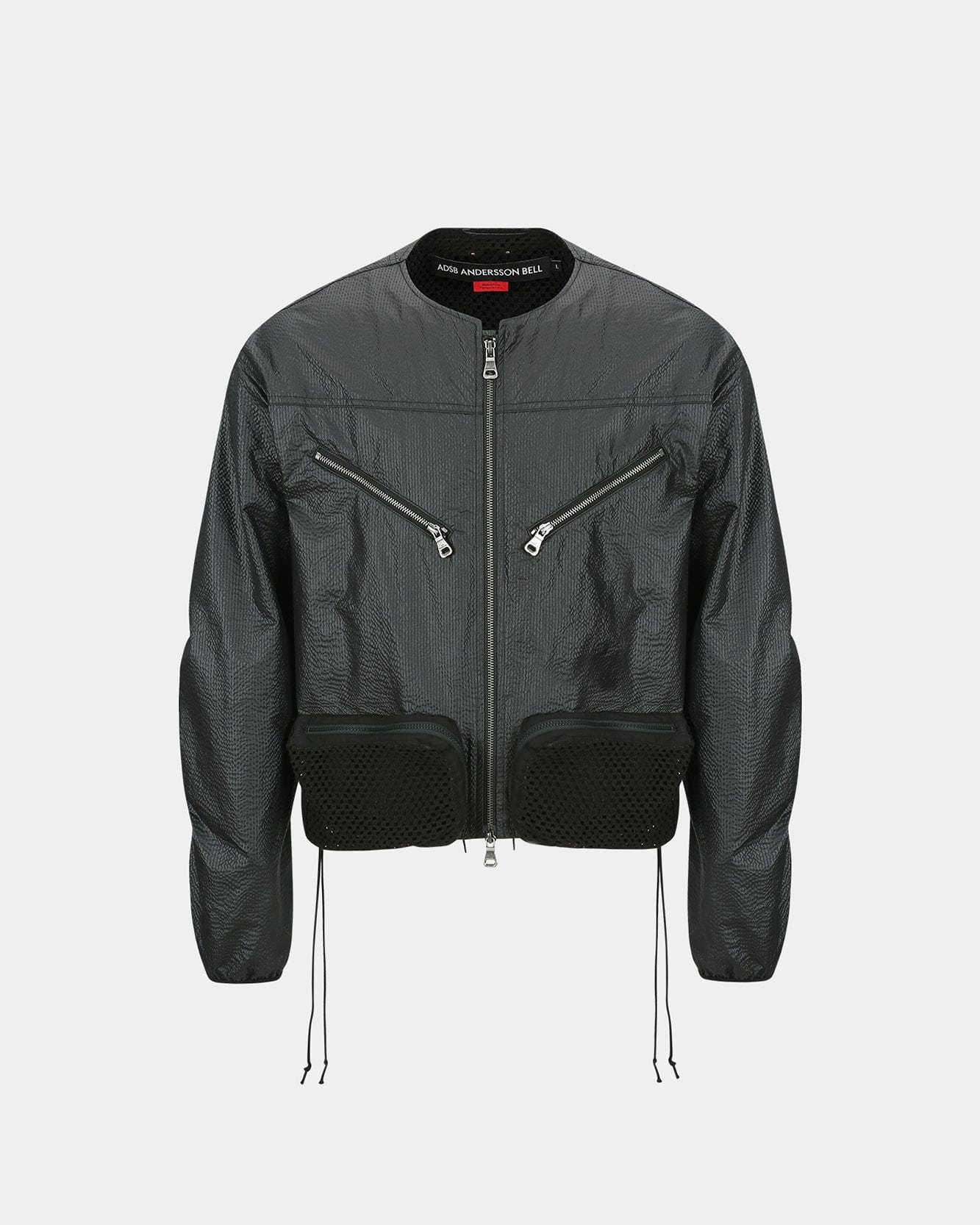 CONVEX COLLARLESS JACKET awa696m(BLACK) – Andersson Bell