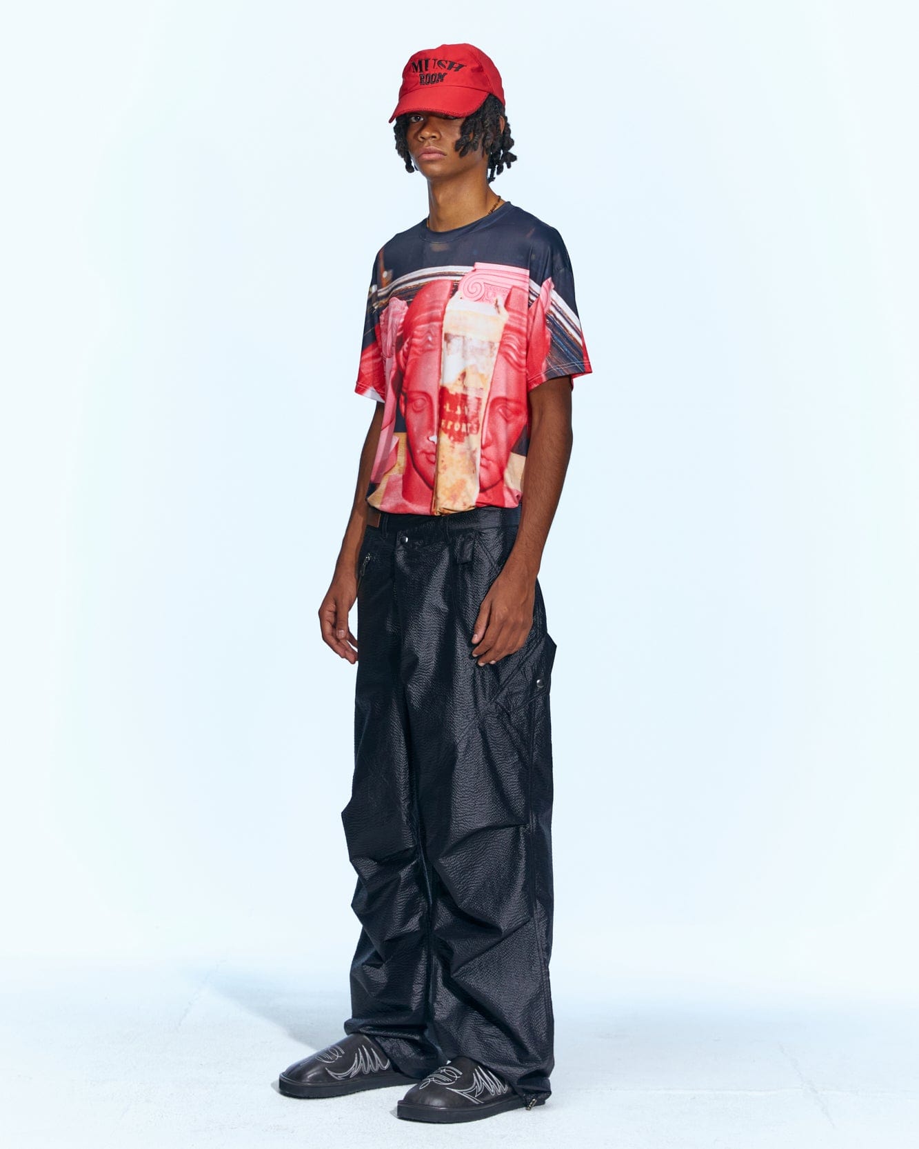Andersson Bell CONVEX MULTI MILITARY PANTS apa638m(BLACK)
