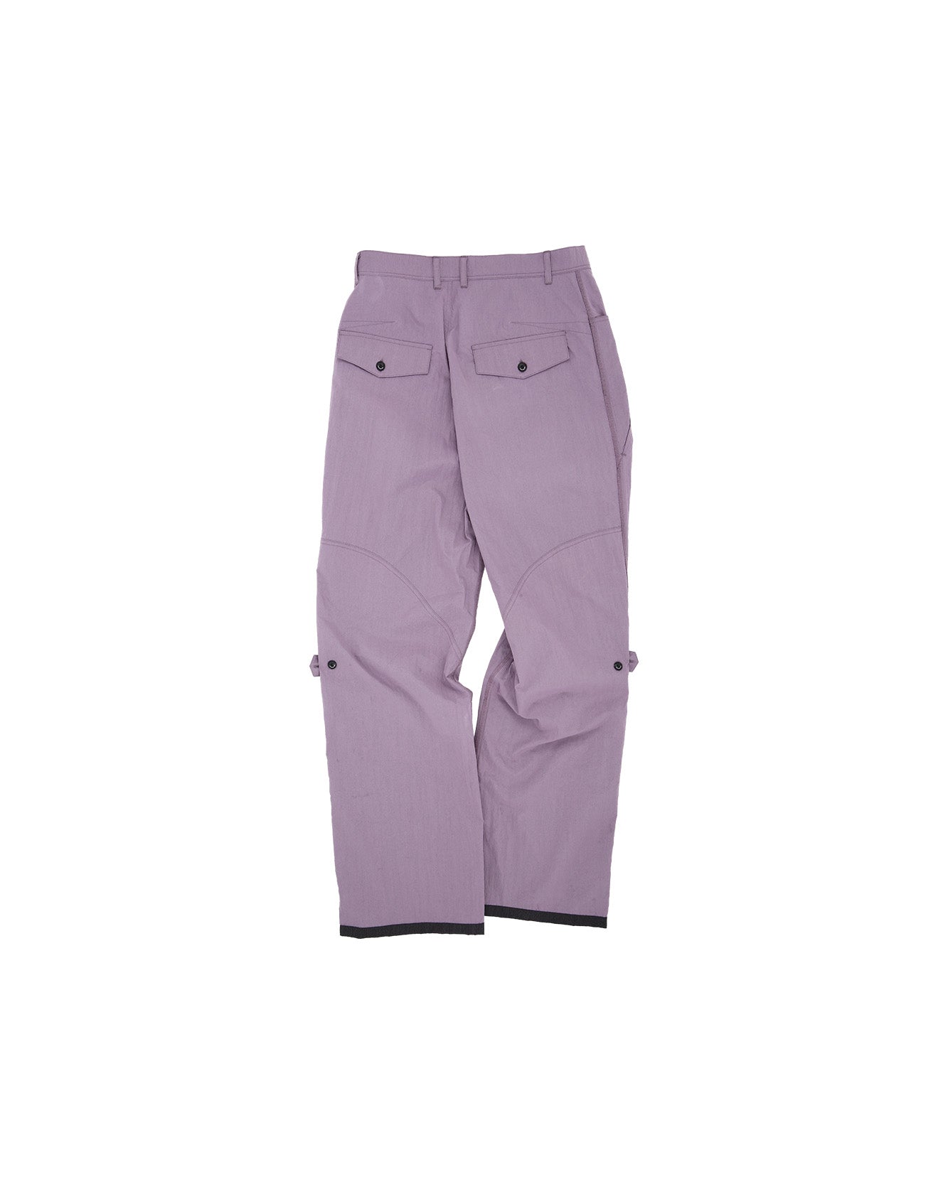 Andersson Bell CRACK NYLON INSIDE-OUT TROUSER apa673m(PURPLE)