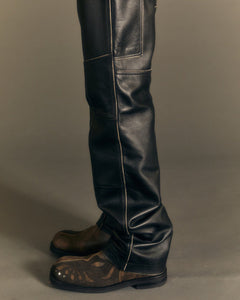 Andersson Bell DRESZEN LEATHER PANTS apa674m(BLACK)