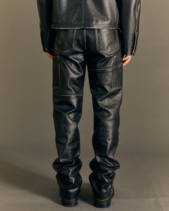 Andersson Bell DRESZEN LEATHER PANTS apa674m(BLACK)