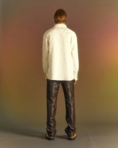 Andersson Bell DRESZEN LEATHER PANTS apa674m(BROWN)