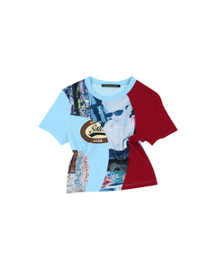 (ESSENTIAL) ADSB FILM ARCHIVE TIGHT T-SHIRTS atb968w(BLUE)