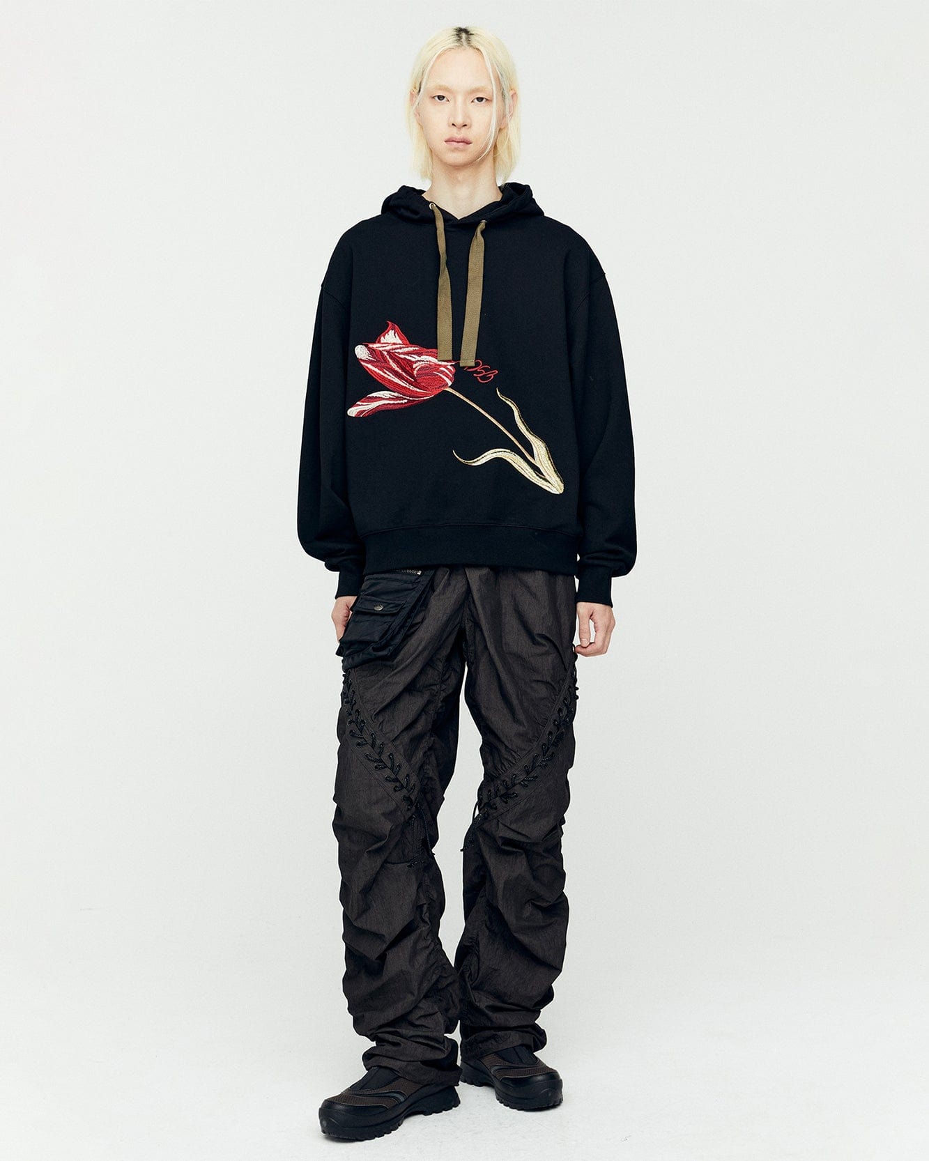 トップス archive grunge hoodie agnes b black BL45 archive grunge hoodie agnes b black BL45