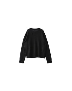 Andersson Bell (ESSENTIAL) ADSB KID MOHAIR CREW-NECK SWEATER atb1038m(BLACK)