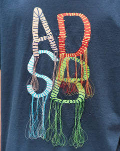 Andersson Bell (ESSENTIAL) UNISEX ADSB CATERPILLAR T-SHIRTS atb1125u(NAVY)_MEN