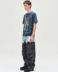 Andersson Bell (ESSENTIAL) UNISEX ADSB CATERPILLAR T-SHIRTS atb1125u(NAVY)_MEN