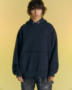 Andersson Bell (ESSENTIAL) UNISEX ADSB HEART HOODIE atb1040u(CHARCOAL)